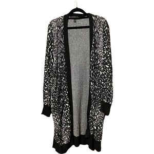 Lane Bryant - metallic animal print sweater